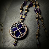 pythia's window - floriated clover miracle window amulet