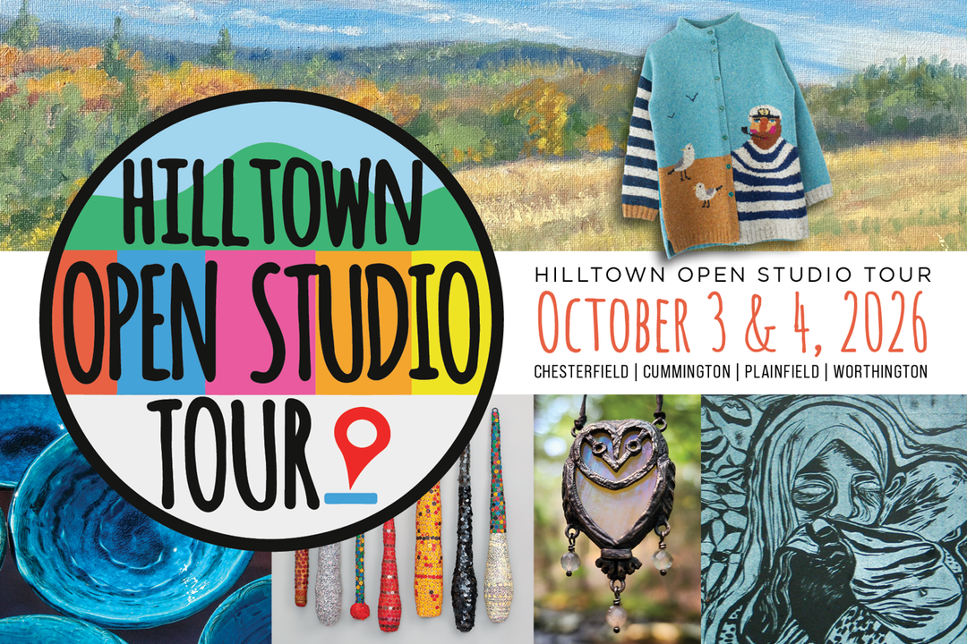 hilltown open studio tour oct 3  & 4, 2026
