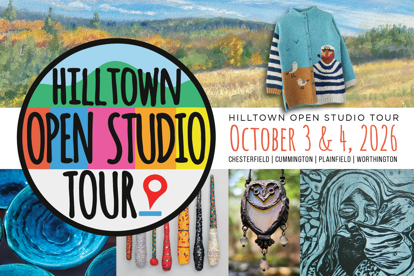 hilltown open studio tour oct 3  & 4, 2026