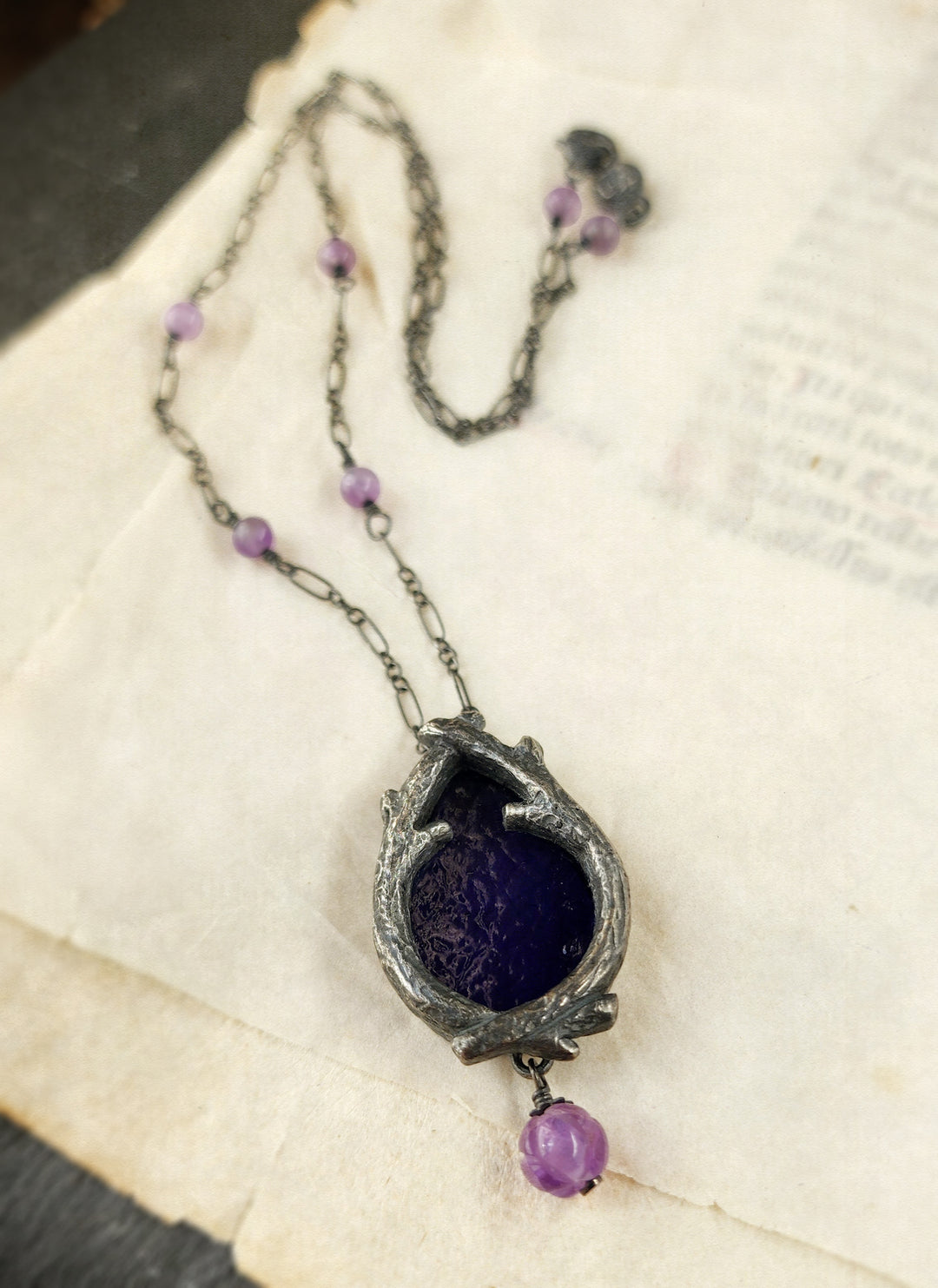 sanctus natura ~ cirsium window amulet