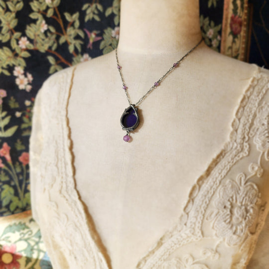 sanctus natura ~ cirsium window amulet