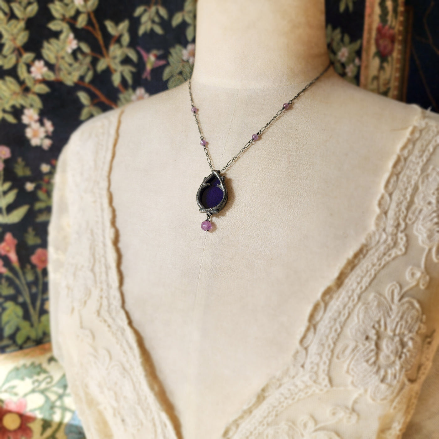 sanctus natura ~ cirsium window amulet