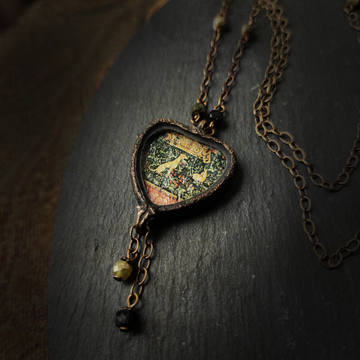 hound & hare - illuminata pictorial shrine amulet