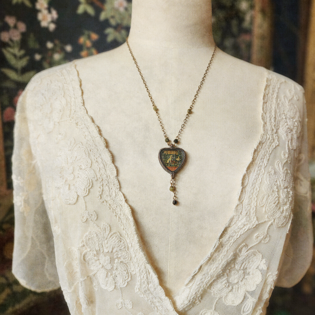 hound & hare - illuminata pictorial shrine amulet