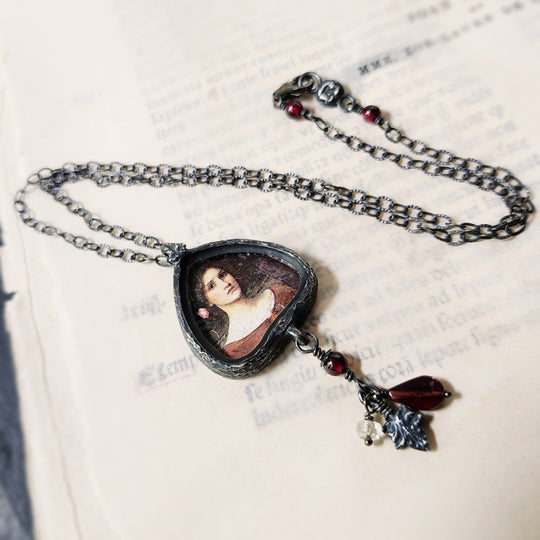 lady clare - illuminata pictorial shrine amulet