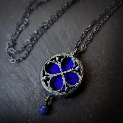 morpheus - floriated clover miracle window amulet