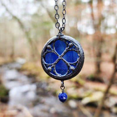 morpheus - floriated clover miracle window amulet