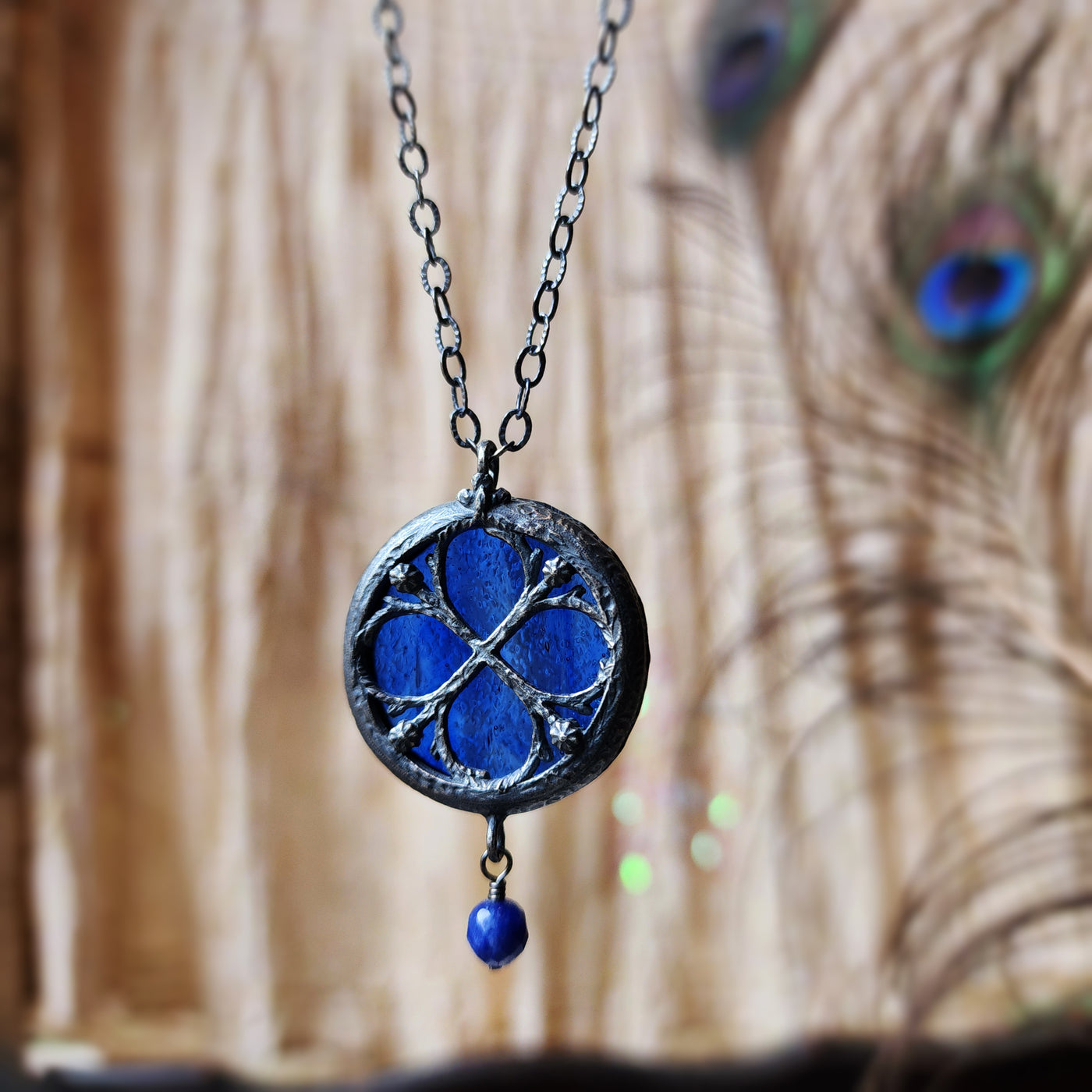 morpheus - floriated clover miracle window amulet