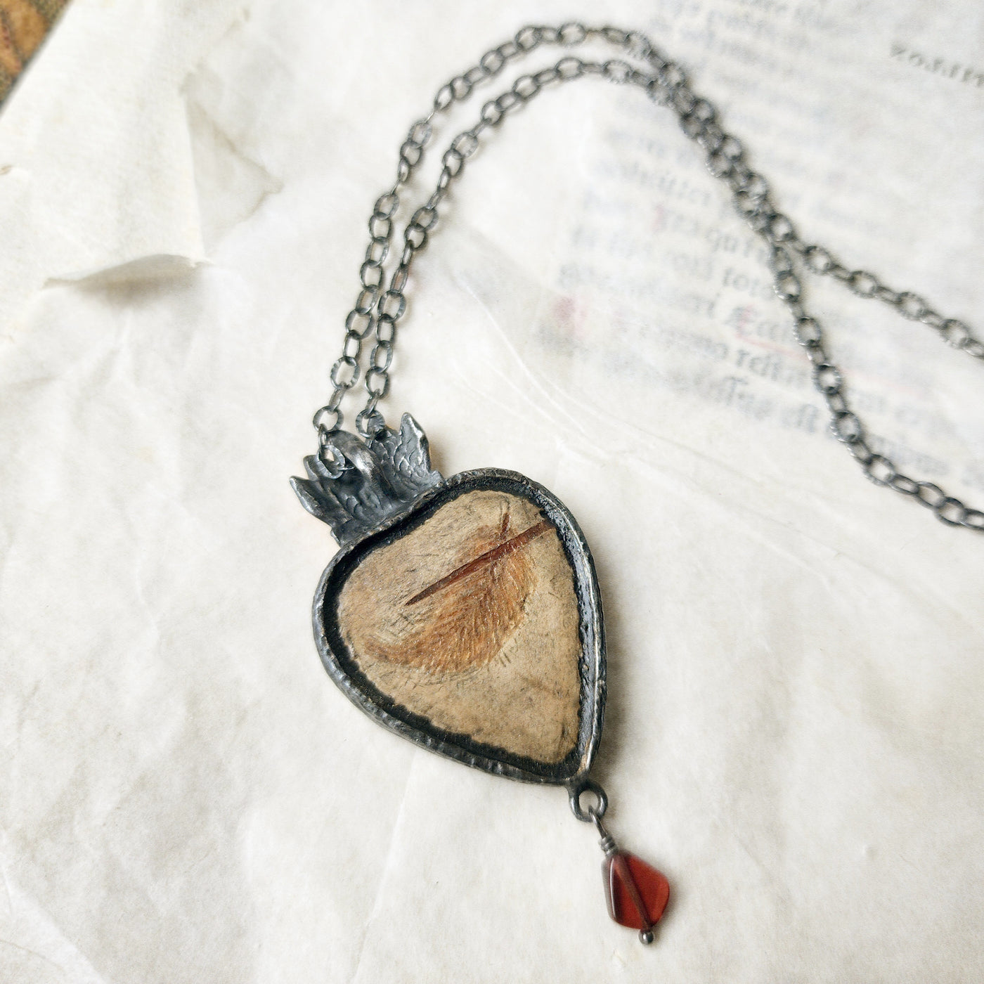 angelic music - sacred heart amulet