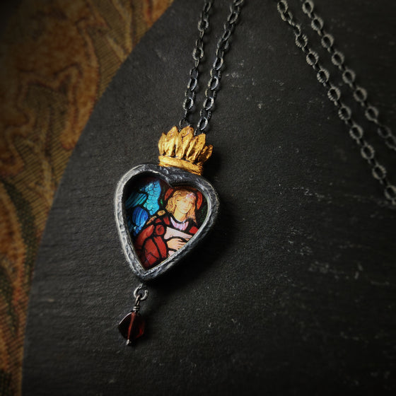 angelic music - sacred heart amulet