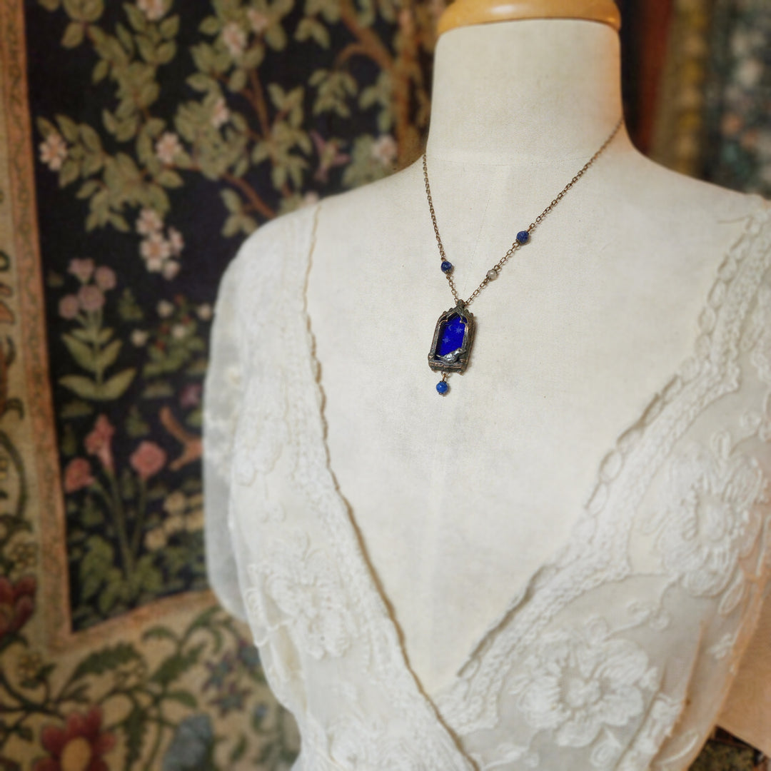 night bird - venetian gothic window amulet