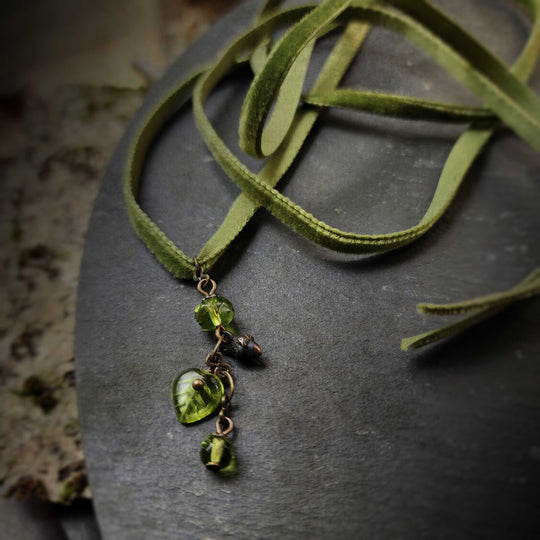 oak bower acorn circlet/choker