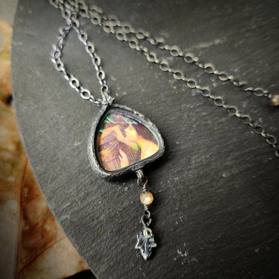 pandora's hope - illuminata pictorial shrine amulet