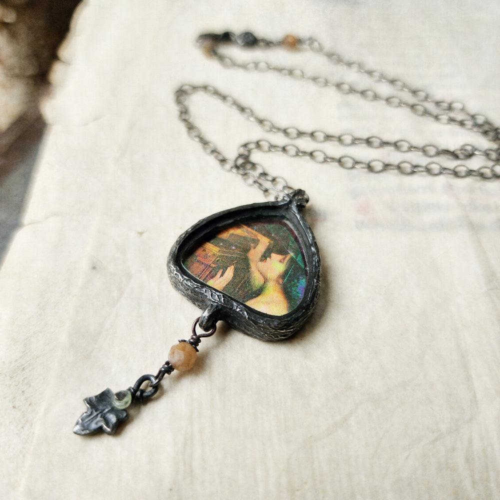 pandora's hope - illuminata pictorial shrine amulet