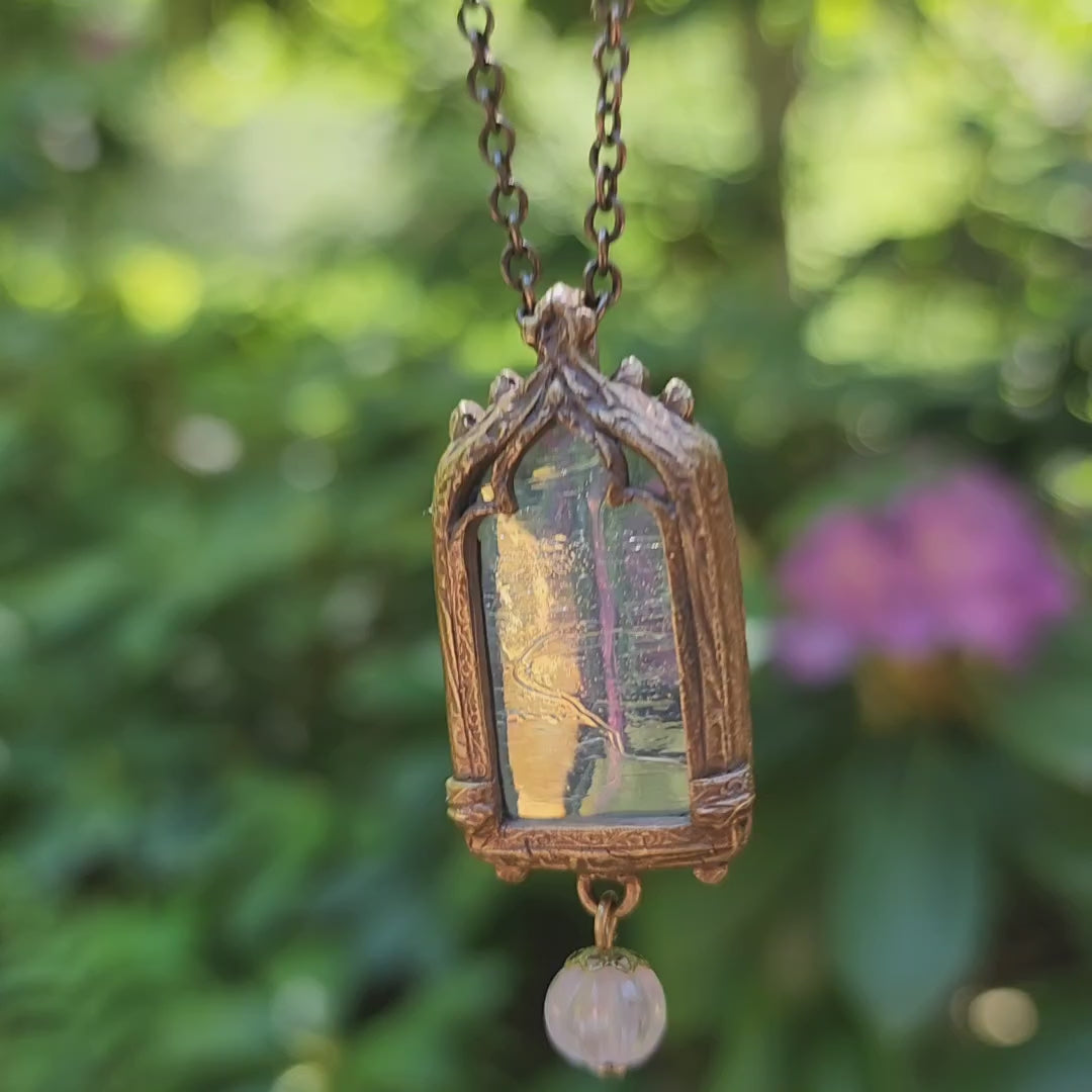 eos - venetian gothic window amulet