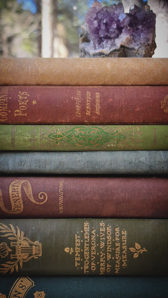 ophelia's dream - pictorial heart amulet