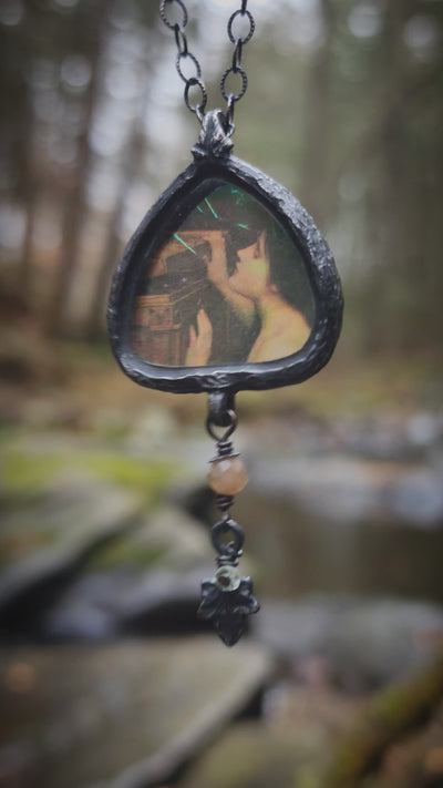 pandora's hope - illuminata pictorial shrine amulet