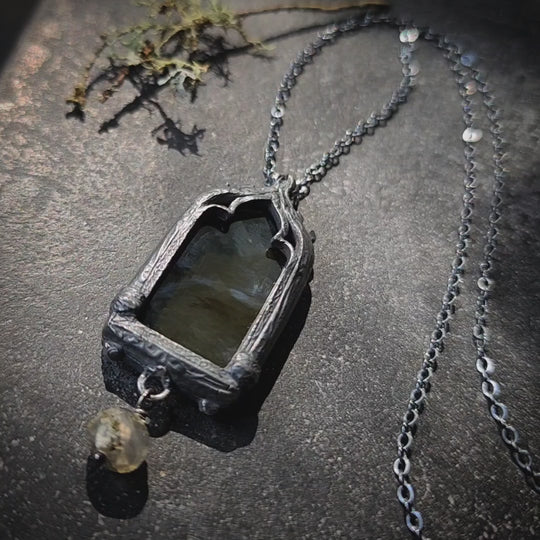 go into the garden - venetian gothic window amulet