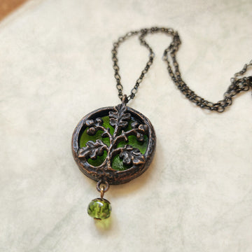 spring - oak bower window amulet