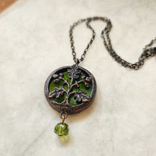 spring - oak bower window amulet