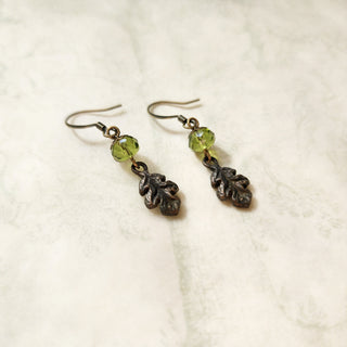spring - oak bower earrings