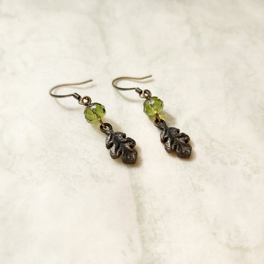 spring - oak bower earrings
