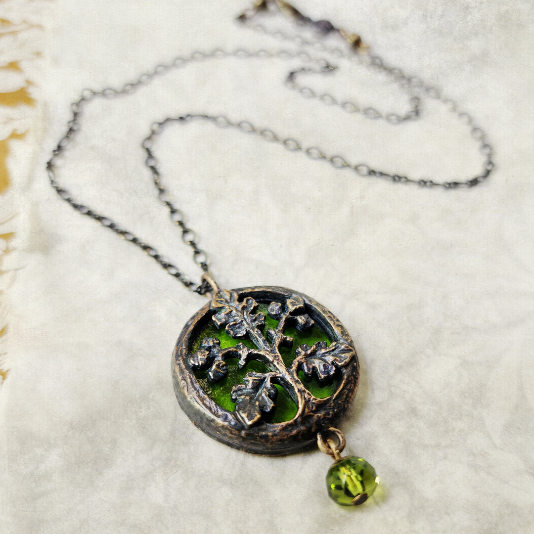 spring - oak bower window amulet