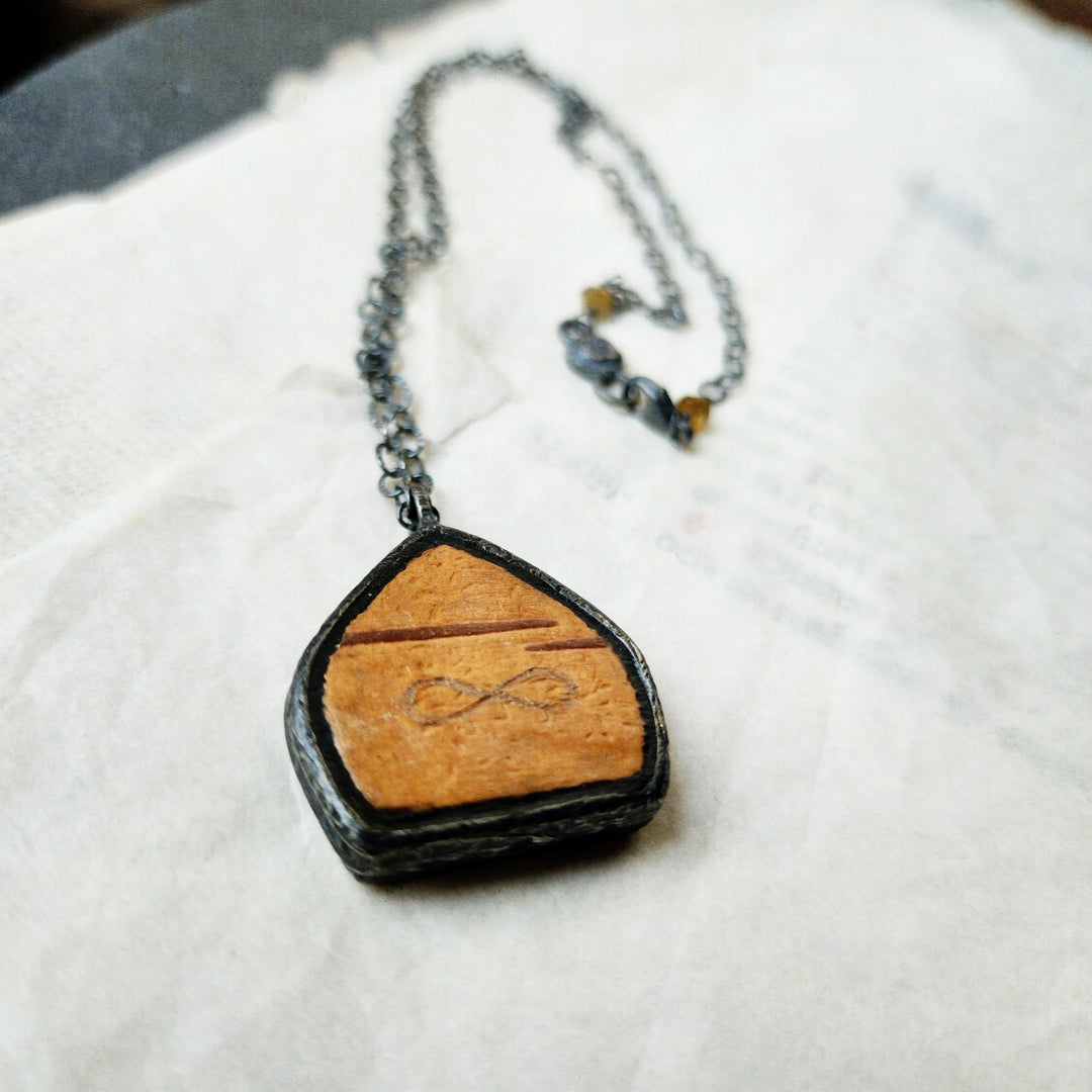 steinlen cat - pictorial arch amulet