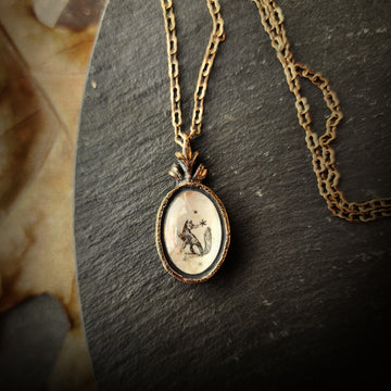 the fox amulet.