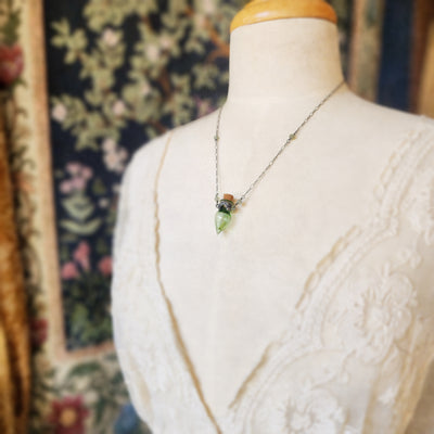 fern - green illuminata vessel amulet