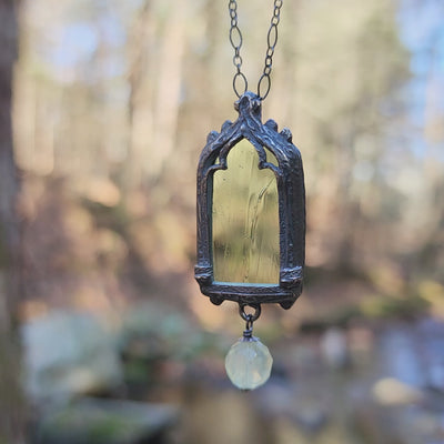 the dreaming - venetian gothic window amulet