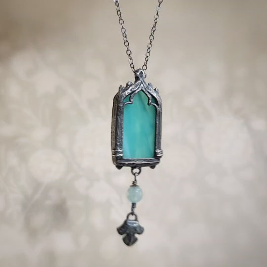 ondine's river - venetian gothic window amulet