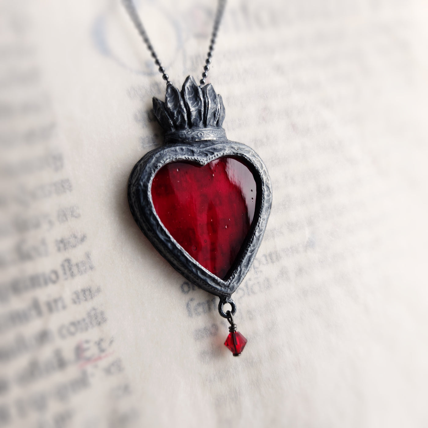 calabrum - sacred heart amulet