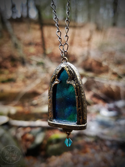 Mirovia Arch ~ Stained Glass Amulet