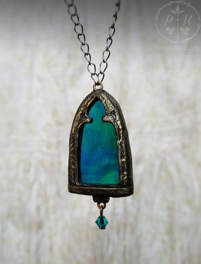 Mirovia Arch ~ Stained Glass Amulet