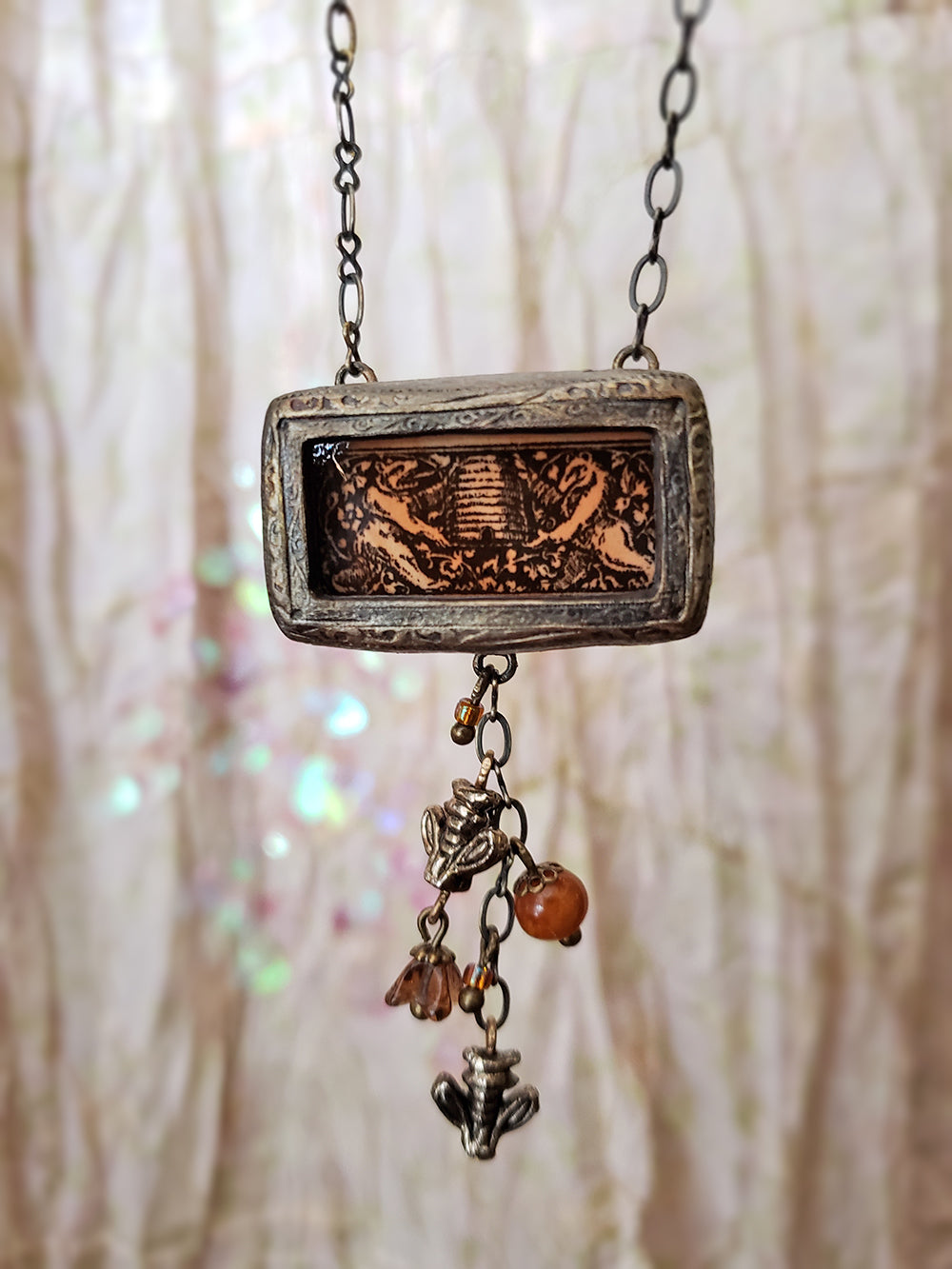 Bears & Hive & Bees ~ Pictorial Shrine Amulet