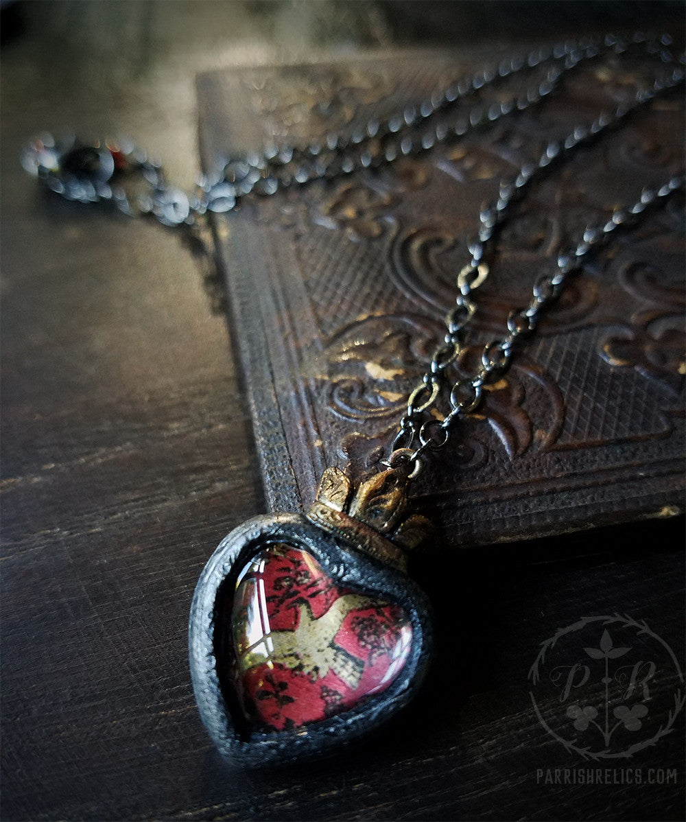 Soar ~ Sacred Heart Pictorial Amulet