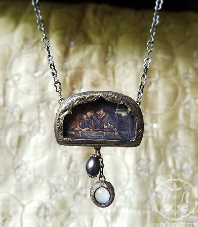 Sir Edward Burne-Jones Pictorial Shrine Amulet