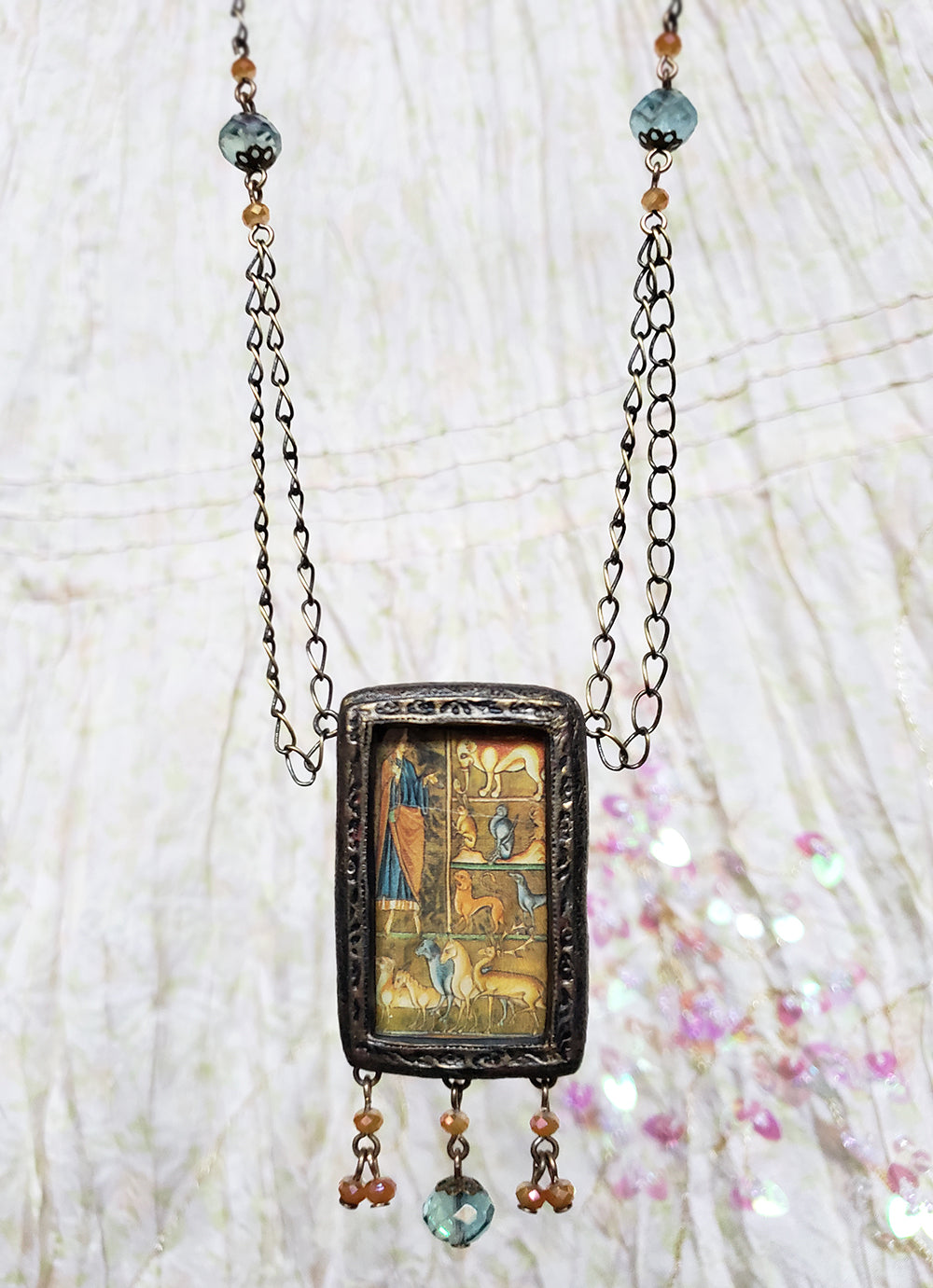 Creation of the Beasts ~ Pictorial Shrine Amulet