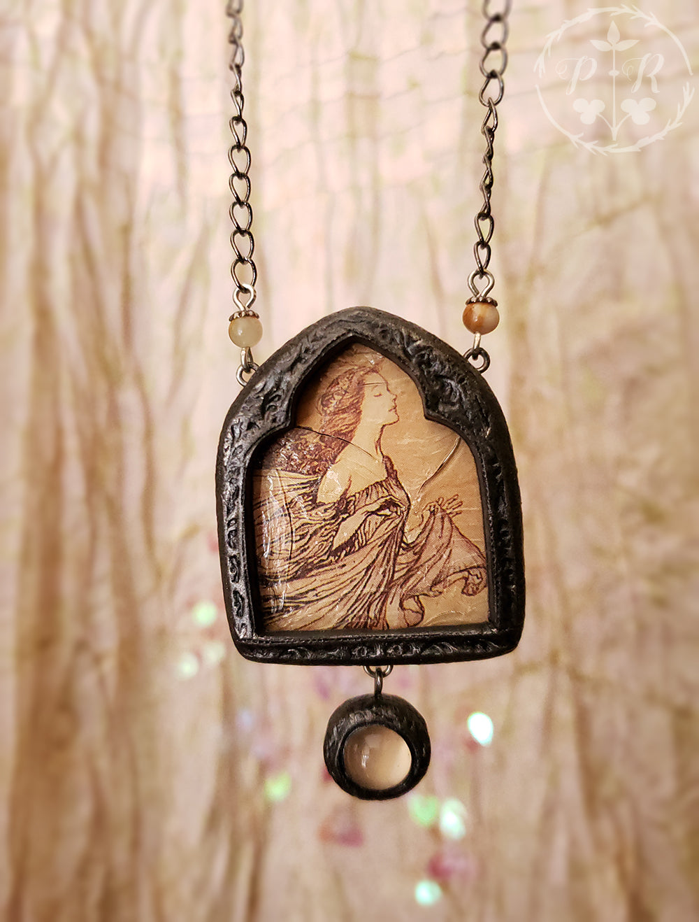 The Fairies Had Their Tiffs with the Birds ~ Pictorial Shrine Amulet