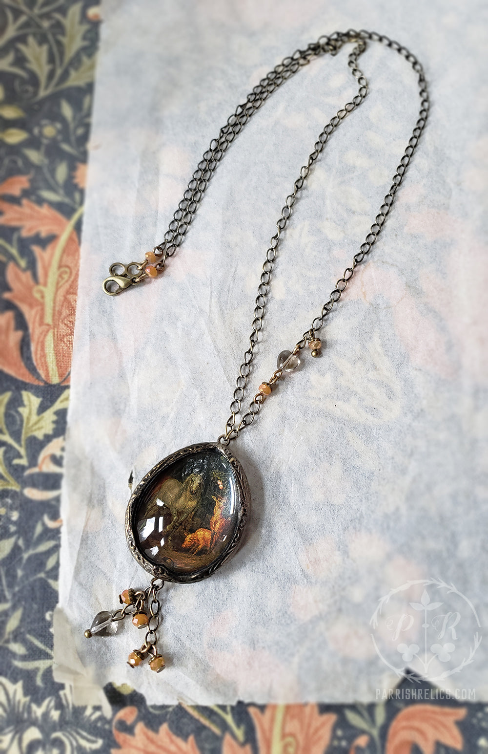 Garden of Eden Pictorial Shrine Amulet