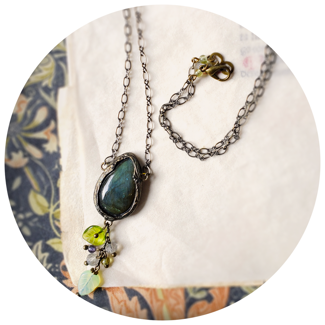 Eurydice Labradorite Arch ~ Faerie Queene Amulet