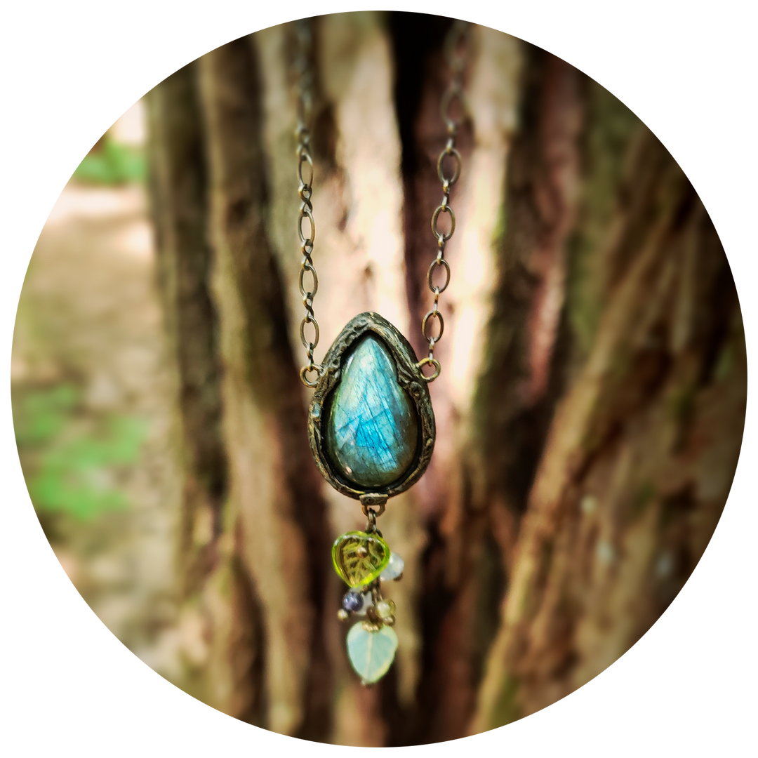 Eurydice Labradorite Arch ~ Faerie Queene Amulet