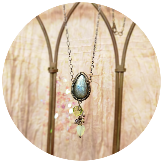Eurydice Labradorite Arch ~ Faerie Queene Amulet