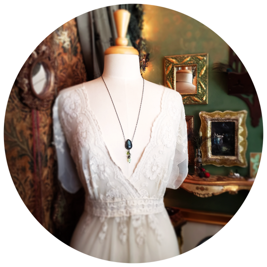 Eurydice Labradorite Arch ~ Faerie Queene Amulet