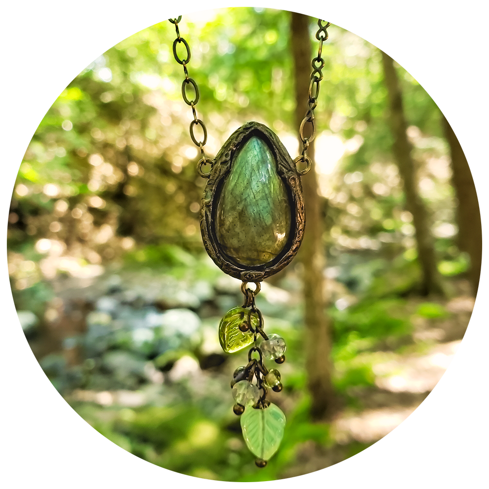 Eurydice Labradorite Arch ~ Faerie Queene Amulet