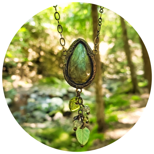 Eurydice Labradorite Arch ~ Faerie Queene Amulet