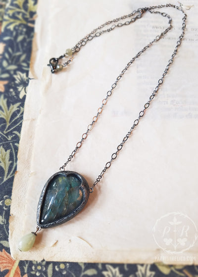 Penelope's Arch ~ Labradorite Amulet