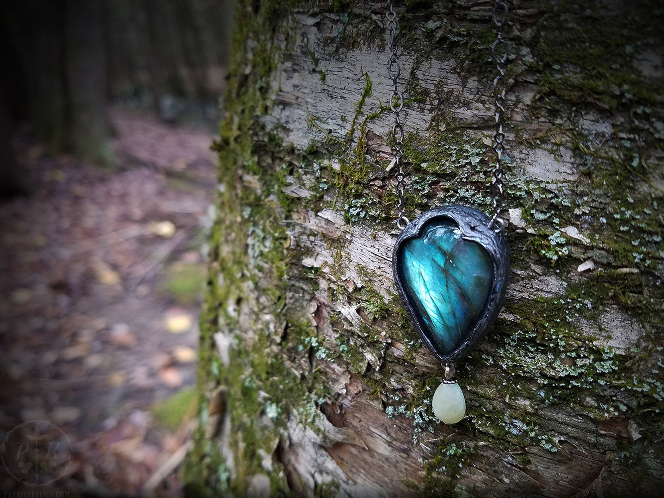 Penelope's Arch ~ Labradorite Amulet