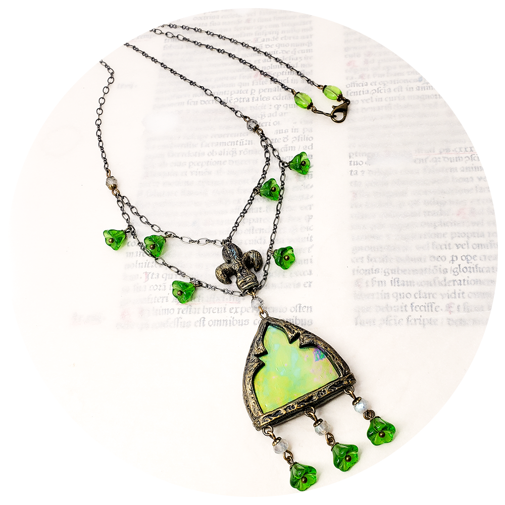 Lilium Inter Spinas ~ Faerie Queene Amulet